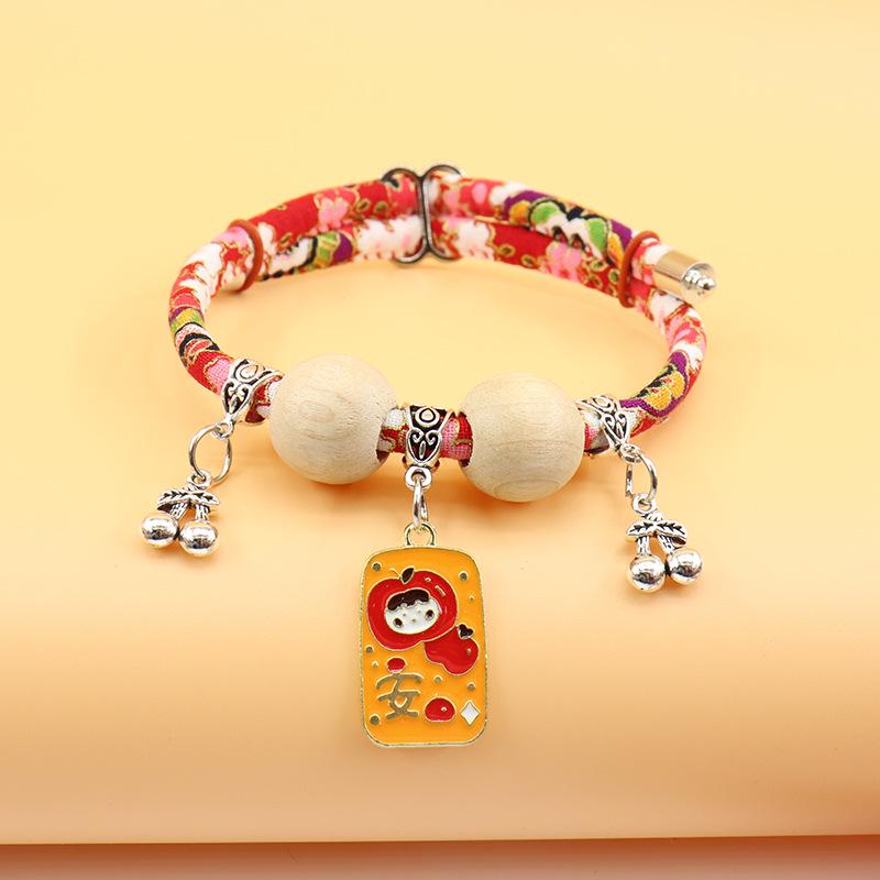 Flea and Tick Prevention Cat Collar with Wealth and Peace Tag