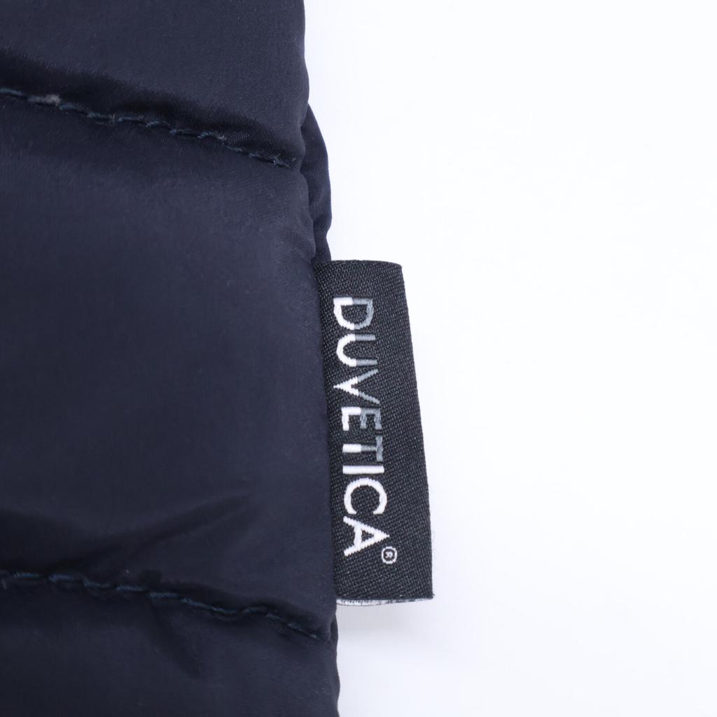 DUVETICA OCIROETRE Пуховик с капюшоном 42 Темно-синий Б/у