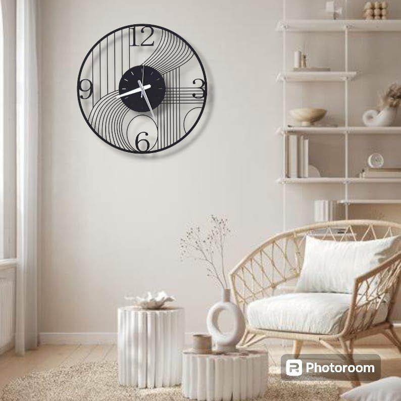 Clock for Home and Hall, Living Room, Bedroom, Office, Antique Big Size Modern Wall Watch for Home Decor (, 40 Cm)
