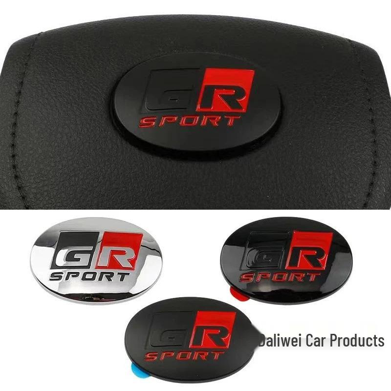 Декоративная эмблема на руль Toyota GR SPORT для Levin, Camry, Reiz, Corolla.