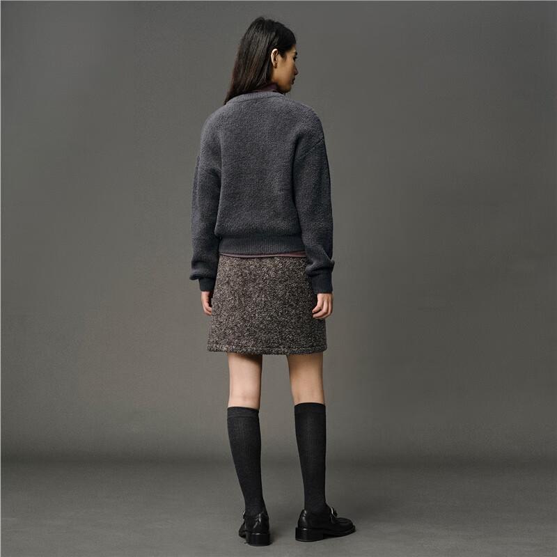 GIORDANO CONCEPTS Women's Embroidered Wool Pullover Sweater