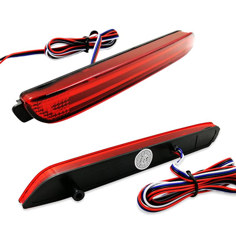 For TOYOTA CAMRY FORTUNER ALPHARD SIENNA LEXUS NX Rear Bumper Light Left Right Tail Brake Stop Lamp Reflector Lights Assembly