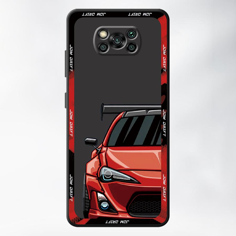 Чехол для телефона Funda для Xiaomi Poco F8 C50 X7 X3 X4 X5 Pro C71 F3 M5 M7 Pro M3 M4 C75 F1 C61 Суперкар