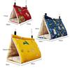 Winter Warm Bird Nest House Parrot Hanging Hammock Velvet Shed Hut Finch Cage Plush Birds Hideaway Sleeping Bed Perch Swing
