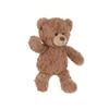 Apricot Lamb Brown Flower Bear Plush Toy, Soft and Cute, Fluffy Brown Flower Bear, 20cm, Suitable for Boys and Girls