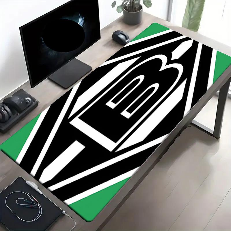 Borussia Monchengladbach Print Mouse Pad, Anti‑Slip Desktop keyboard Mat, for PC Laptop Gaming Working Daily Use, Cool Festival Surprise Gift