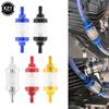 CNC Aluminum Alloy Glass Motorcycle Gas Fuel Gasoline Oil Filter Moto Accessories for ATV Dirt Pit Bike Motocross
