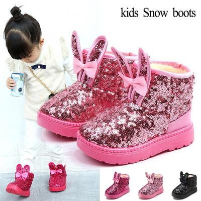 Детские зимние сапоги, хлопковая обувь, теплая хлопковая обувь для девочек, зимняя обувь для девочек