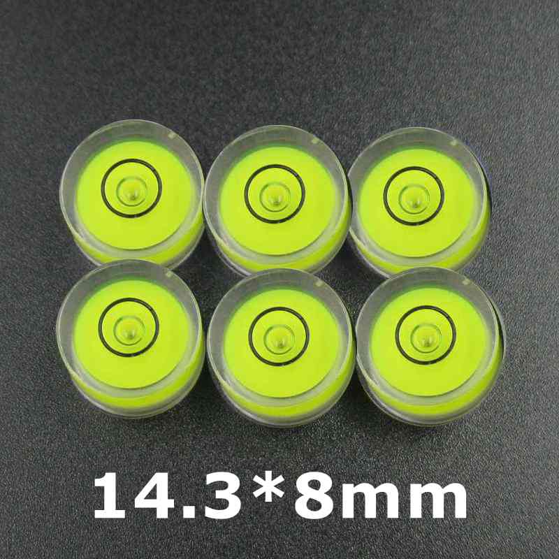 Высокоточные электронные весы Спиртовой уровень с шариками Мини пузырьковый уровень Инструменты Горизонтальный инструмент Диаметр 12-20 мм