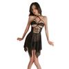 Original erotic underwear sexy female temptation perspective nightdress hanging neck short skirt to stimulate pure lust