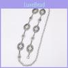 Silver Waist Metal Chain For Women With Retro Carved Buckle For Spring Fall And