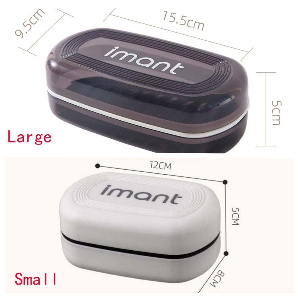 Simple Style Travel Soap Dish Portable Gadgets Soap Storage Box Soap Container  Bathroom Supplies