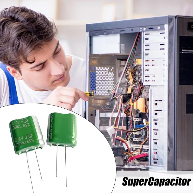 High Capacity 5.4V/5.5V 3.5F Super Capacitor Faradic Capacitors Electrical Components For Electronic Projects