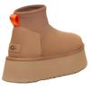 UGG Классические женские кроссовки Mini Dipper Chestnut коричневые 1168170-CHE