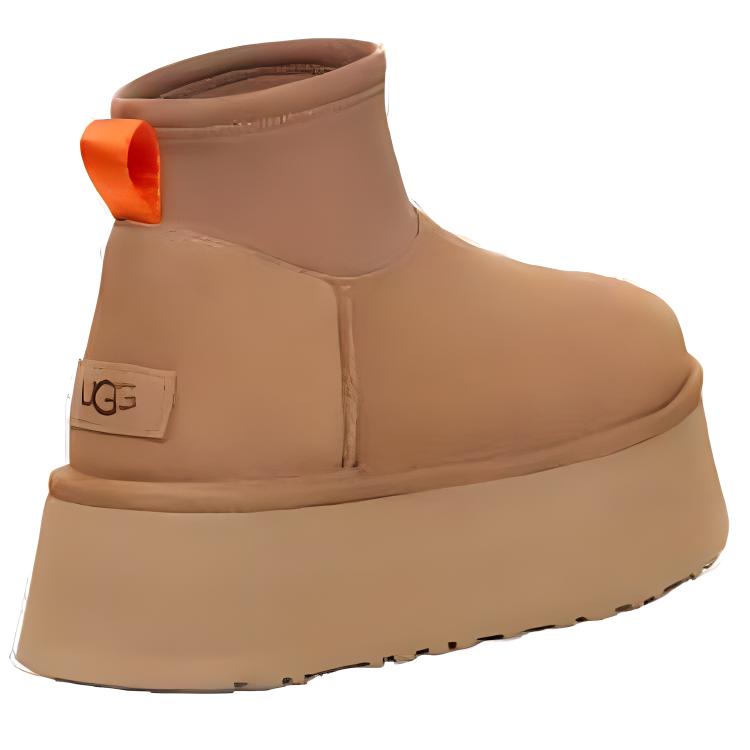 UGG Классические женские кроссовки Mini Dipper Chestnut коричневые 1168170-CHE