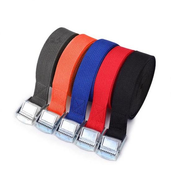 Ремень Быстросъемный Прочный Оранжевый Крепежный ремень с кулачковой пряжкой Регулируемый Фиксирующий ремень Легкозастегивающиеся ремни