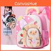 Playful Fun Cartoon Hedgehog Backpack Kids Lightweight Comfortable School Bag