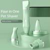 Pet Shaver, Dog and Cat Hair Removal Electric Push Clipper, Four In One Foot Shaving Electric Set, Trimming and Beauty Set Tool