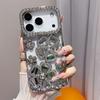 Прозрачный чехол с покрытием, блестками, градиентом и цветами для IPhone 17 Air 16 15 11 12 13 14 Pro Max, мягкий силиконовый, ударопрочный