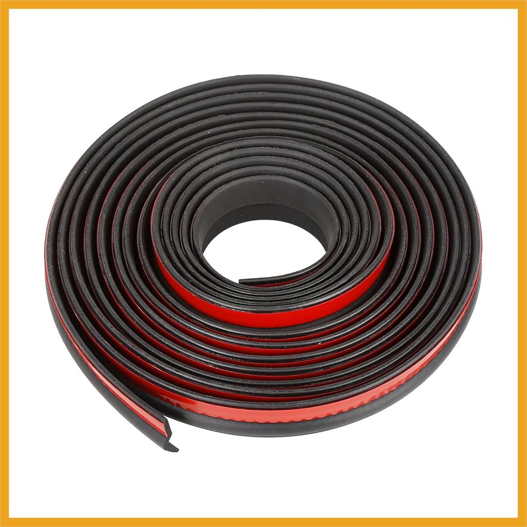 4m x 23mm Universal Car Z Shape Rubber Weather Waterproof Strip Seal Edge Protector Replacement