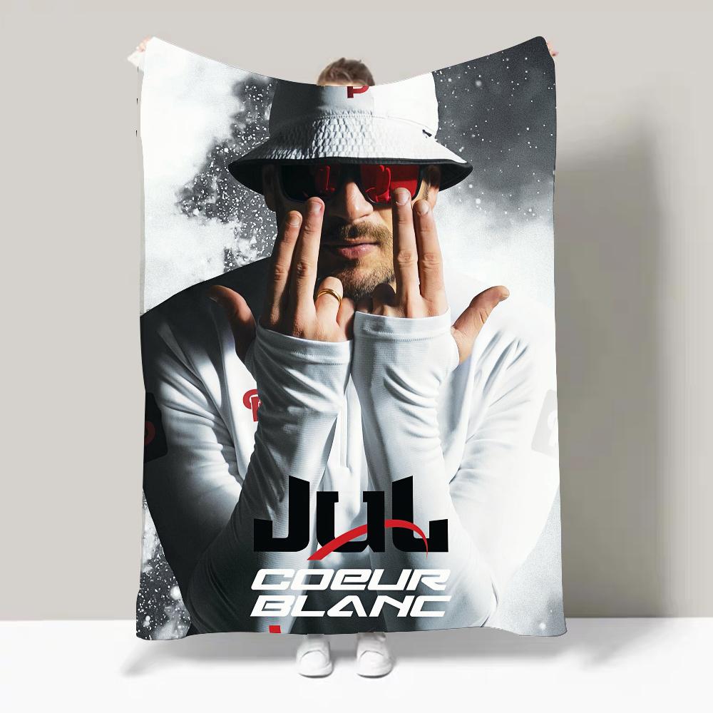JuL C'est quand qu'il s'eteint Rapper Blanket Design Lightweight For Dorms, Naps, Living Room, Office,Sofa,All Season