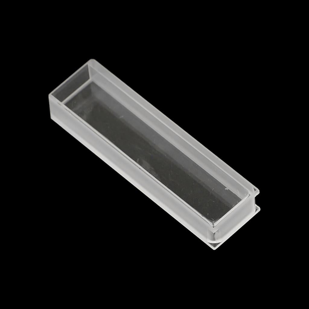 Quartz Cuvette with 10mm 50mm Optical Path Resistant To Neutral Solutions