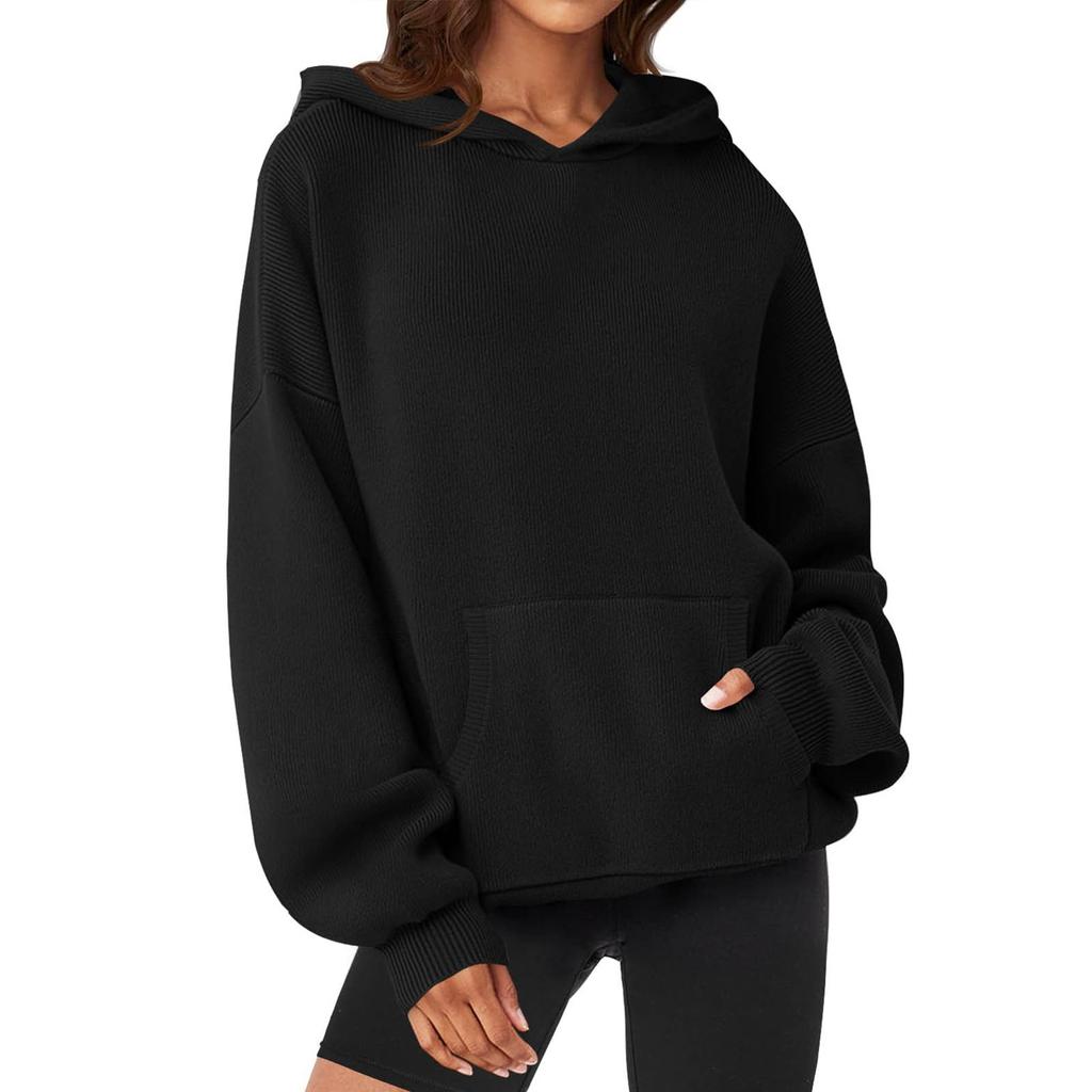 Womens Oversized Hoodies Fleece Sweatshirts Long Sleeve Sweaters Pullover Fall Clothes