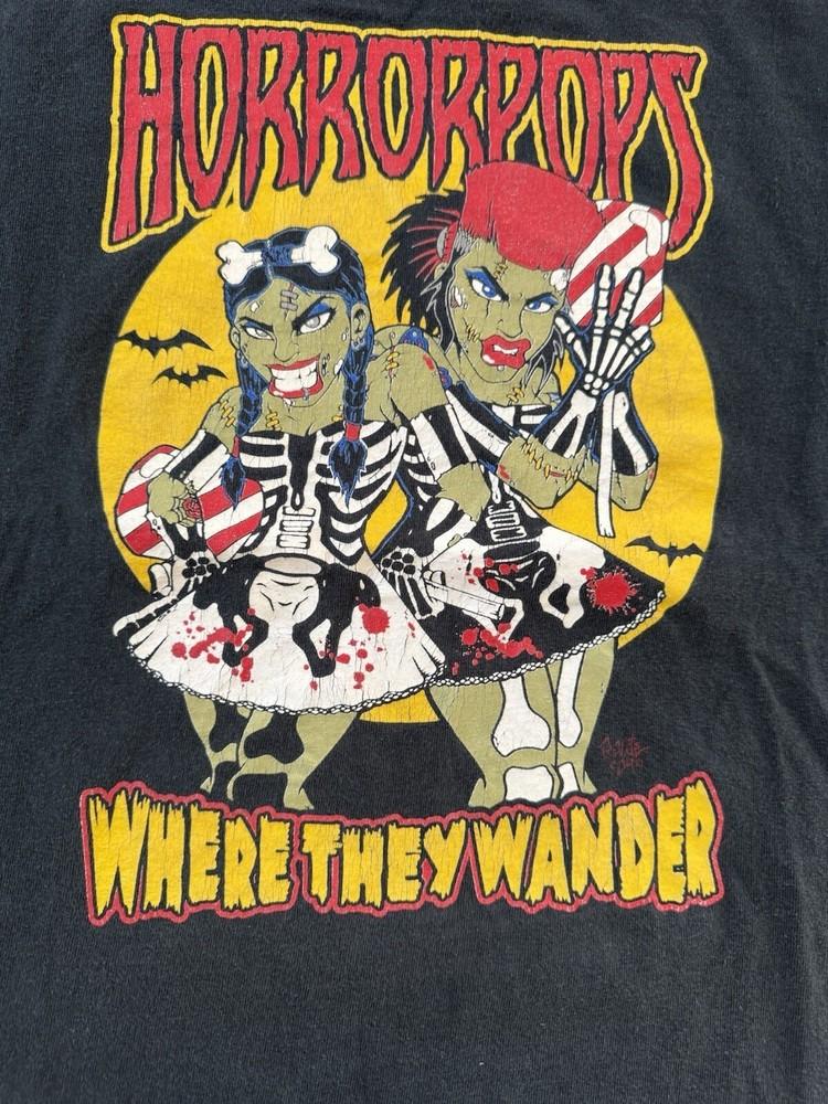 Vintage Horrorpops Band TSHIRT Cotton Classic Unisex Tee All Sizes S344 Unisex T-Shirt