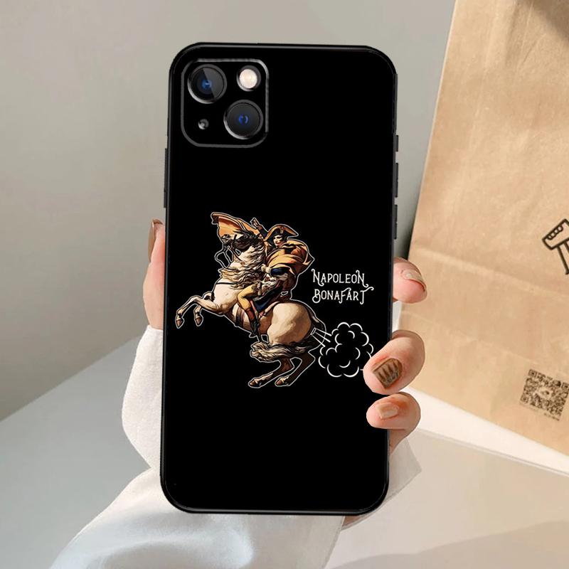 Чехол для телефона Наполеон Бонапарт Для IPhone 18 17 Air 16 15 14 13 12 11 Pro Max 12 13 mini 15 16 Plus 16e Обложка Coque