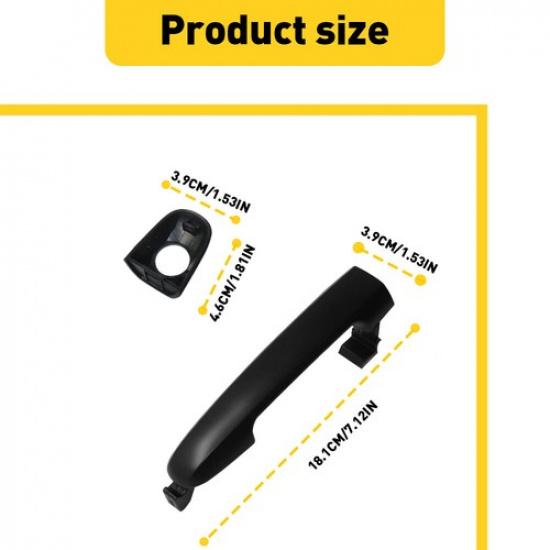 Наружная ручка двери левая передняя со стороны водителя для HYUNDAI Sonata 2006-10