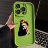LZ28 One Piece Luffy Gear 5 Silicone Phone Case for iPhone 11 13 14 15 16 Pro Max 7 8 16 Plus 12 Mini XS Max XR Shockproof Back Cover