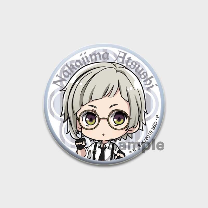 58 мм аниме Бунго Бродячие собаки брошь Манга нагрудный значок аксессуары для одежды шляпа украшение для рюкзака Harajuku значки с героями мультфильмов подарки для фанатов