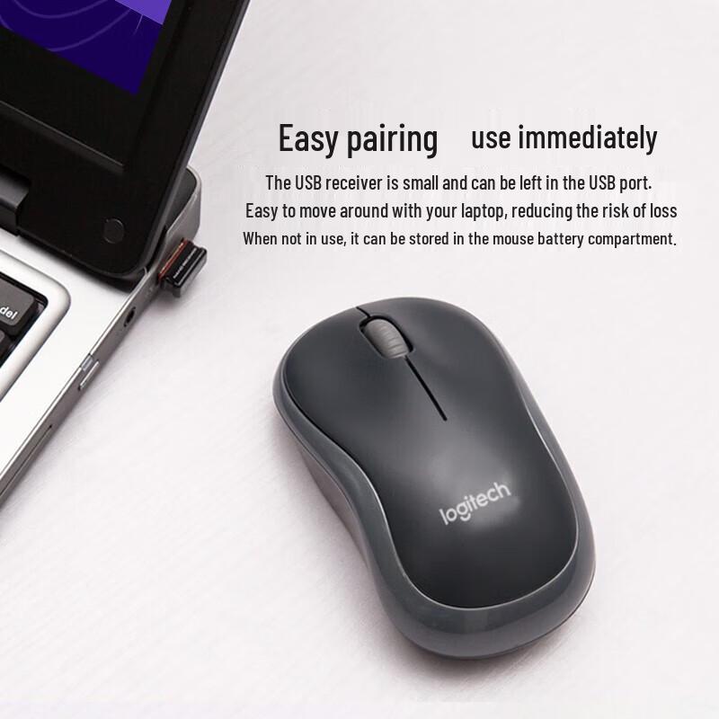 Logitech Беспроводная оптическая мышь M186
