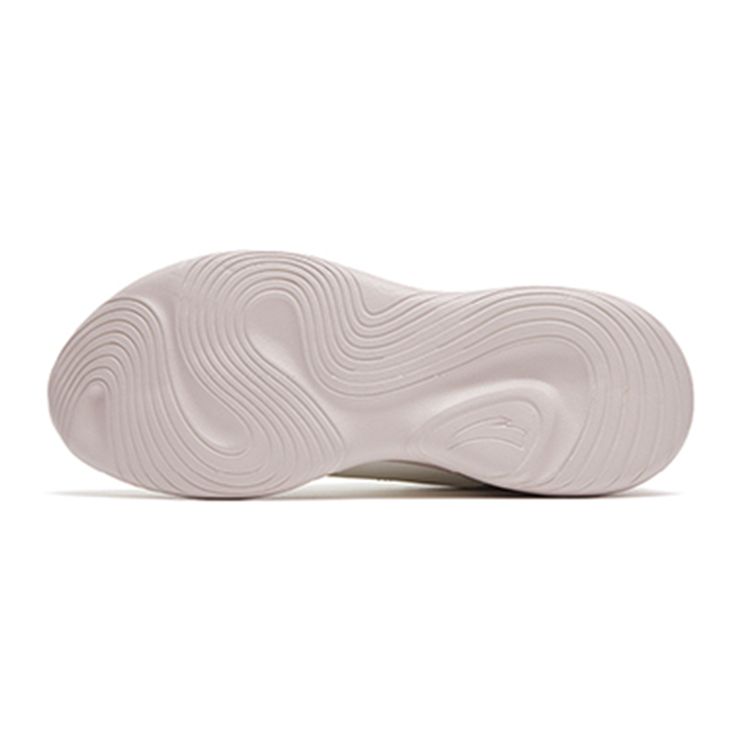 Anta Модные удобные амортизирующие прочные низкие кроссовки женские кроссовки белые серые 922245527-2