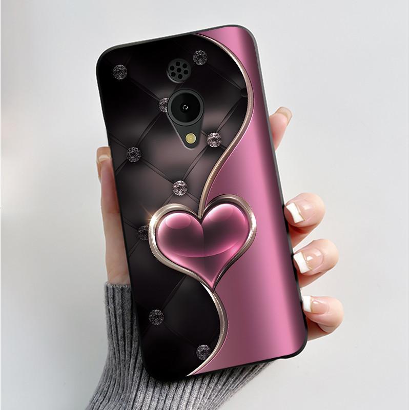 Печатный чехол для телефона Nokia 150 2G 2023 C2 C10 C20 Funda Coque Мягкий силикон Черный корпус Чехол Милый Цветок Мультяшный Корпус Capa