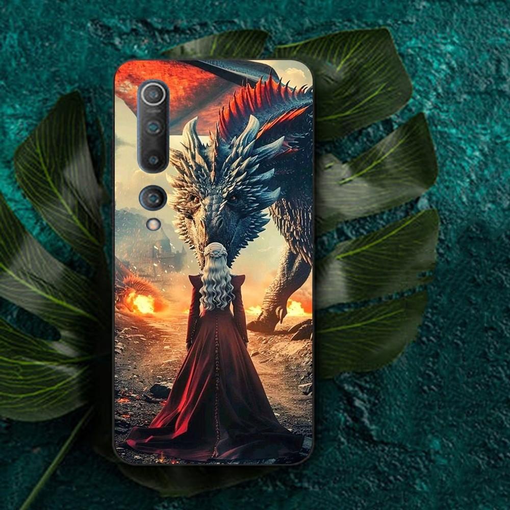 Dragon Mother Thrones Phone Case For Redmi Note 4 X 5 A 6 7 8 T 9 9S 10 11 11S 11Epro Poco M3 Pro