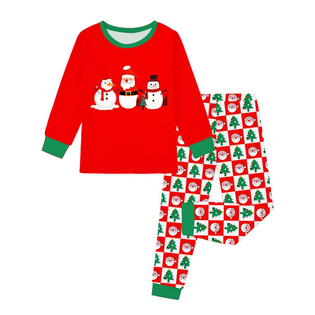 Children's Fashion Suit Skirt Round Neck Long Sleeve Top Pants