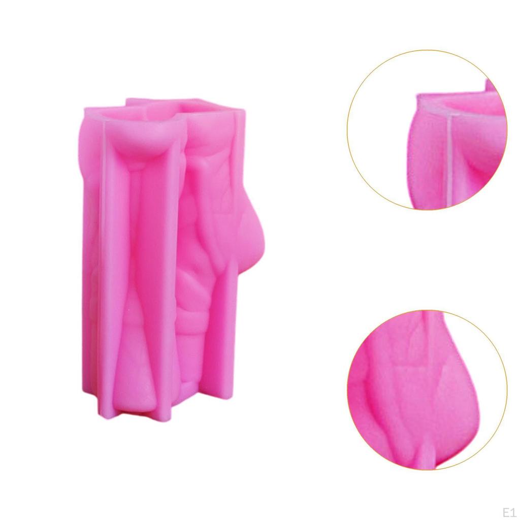 Ваза для цветов силиконовая модель украшения эпоксидная смола литье горшок для начинающих уникальная ручная работа