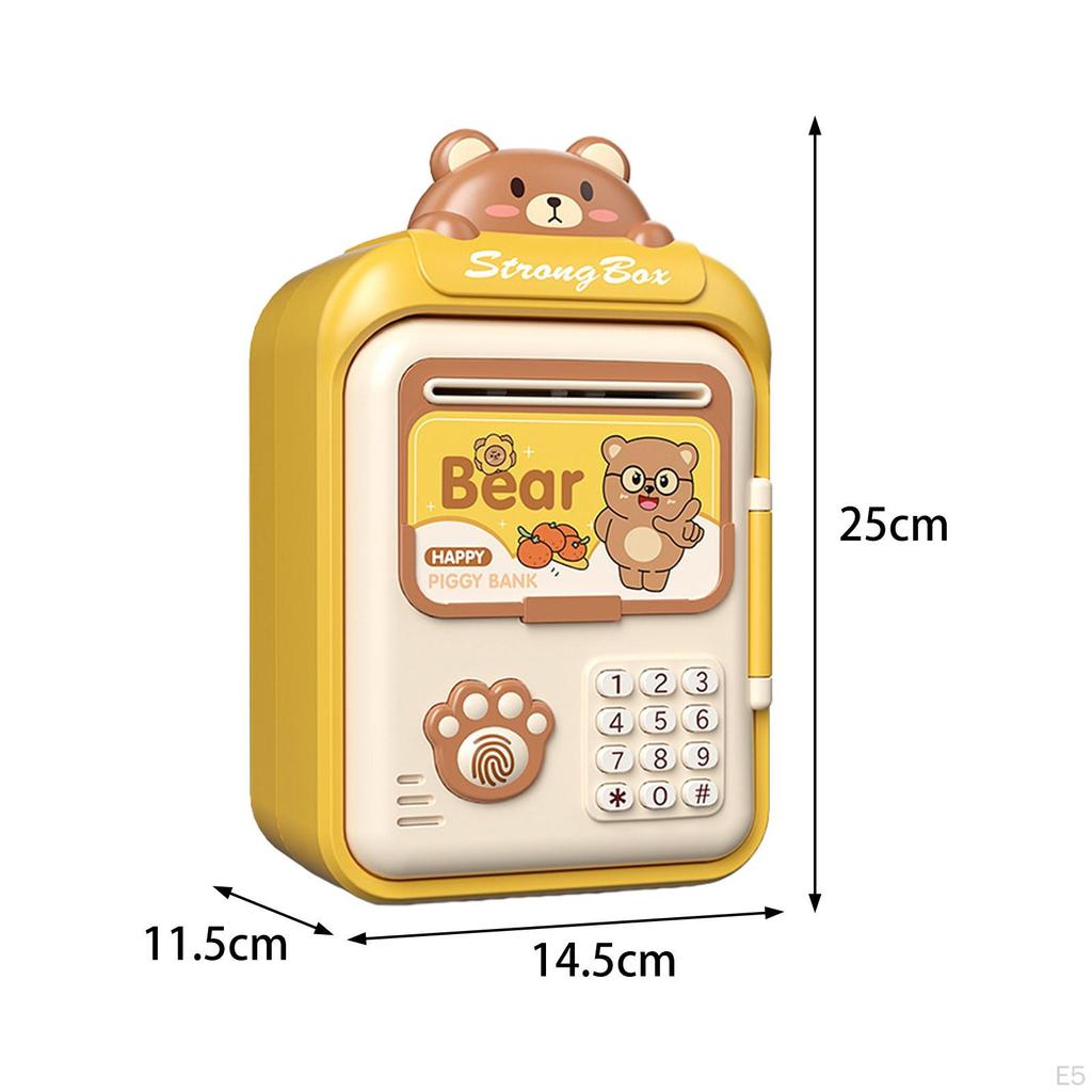 Банкомат, сберегательный банк, детские копилки с автоматической прокруткой, копилки для денег, сейф для детей от 3 до 8 лет