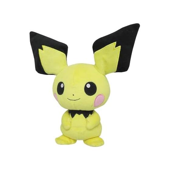 Sanei Boeki Pokemon ALL STAR COLLECTION Pichu (S) W19D9H21cm Stuffed Toy Pokemon PP25