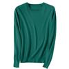 Women's Autumn And Winter Fashion Long-sleeved Basic Crew-neck Loose Pullover Sweater Top