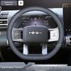 Leopard Titanium 7 Nappa Leather Steering Wheel Cover - Anti-slip, Sweat-absorbing, Ultra-thin, Decorative, Protective.