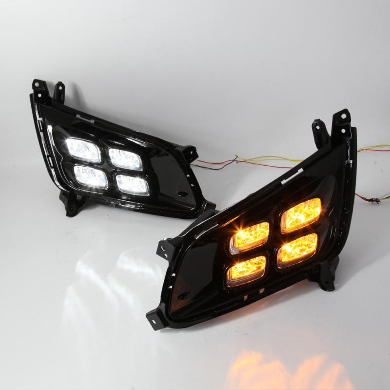 Дневные ходовые огни для Kia K5 2014-2015 - Индивидуальная установка и модификация.