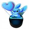 Lilo And Stitch 3D Led Desk Night Light For Kids Gift + Remote Control