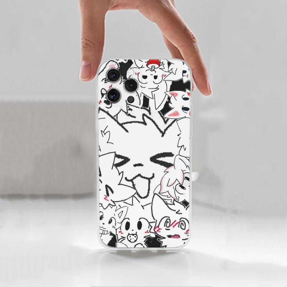 C-Cute B-Boykisser Чехол для телефона iPhone 14,13,12,11,17,16,15,Pro,X,XS,XR,SE,Max,Plus,Mini Прозрачный Мягкий Чехол