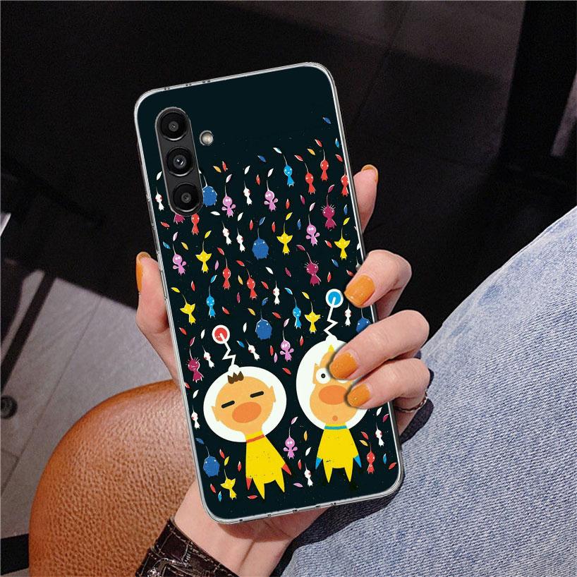 Game P-PikminS 4 Phone Case For Samsung Galaxy A17 A16 A15 A14 A13 A57 A56 A55 A54 A53 A37 A36 A35 A34 A33 A26 A25 A24 A23 Galax