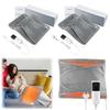 Electric Heating Waist Belt with 4 Timer Winter Heater Mat Auto Shut Off Back Heating Support Belt for Lower Back Period Stomach