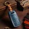 Leather Car Key Case Full Cover Fob For A6 A5 Q7 S4 S5 S7 A4 B9 A4L 4m 8W Q5 TT TTS RS 8S Coupe Car Styling Accessories