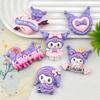 Фиолетовые DIY-аксессуары из смолы Mimi: Большие Карты, Чехол для Телефона, Заколка для Волос, Термо-брелок, Украшение.