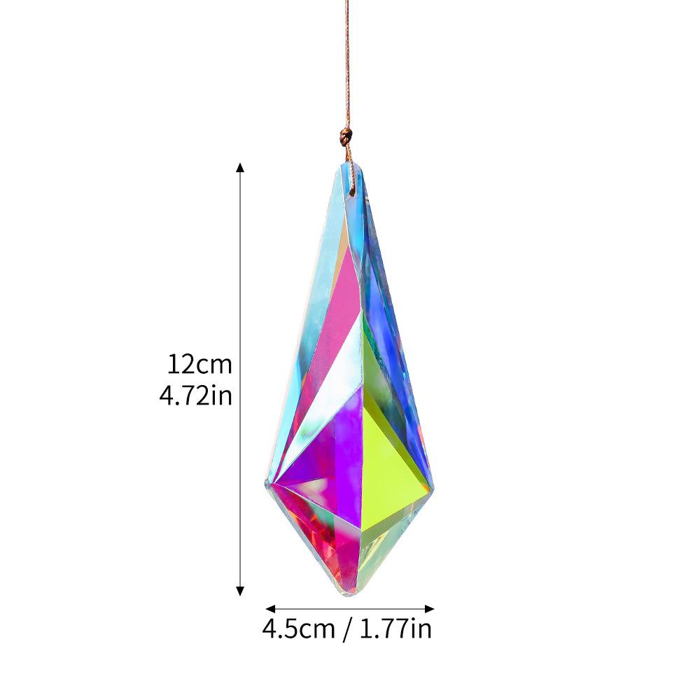 Неправильная форма ледяного конуса Suncatcher K9 Prism Sun Catcher подвеска для оконного сада подвесной декор Rainbow Maker DIY аксессуары